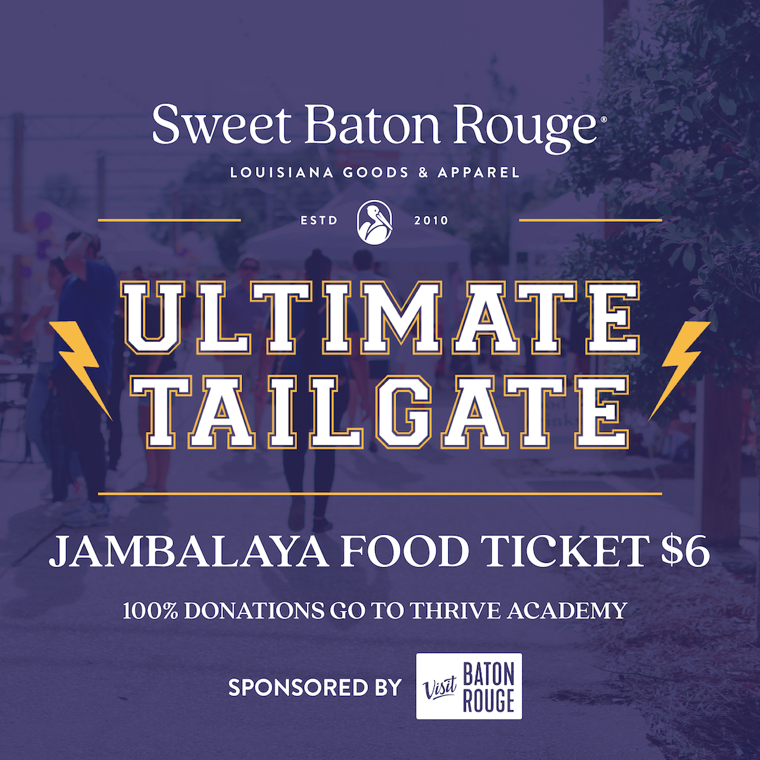 https://www.larmentera.com/collections/sweet-baton-rouge-ultimate-tailgate/products/jambalaya-food-ticker-donation-to-thrive-academy